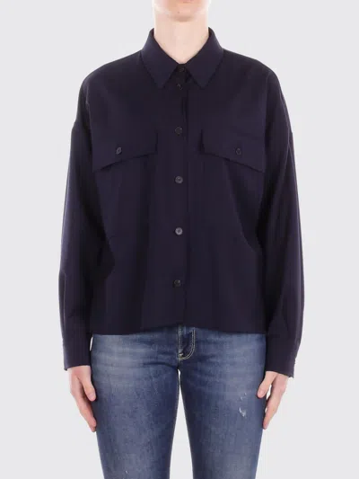 Weekend Max Mara Jacket Woman  In Blue