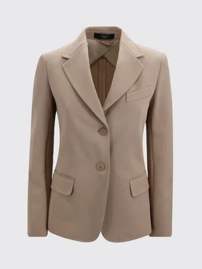 Weekend Max Mara Jacket Woman  In Brown