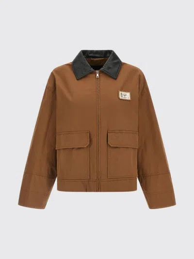 WEEKEND MAX MARA WEEKEND MAX MARA COTTON CANVAS AND LEATHER JACKET