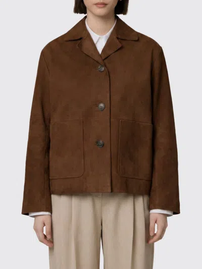 Weekend Max Mara Jacket Woman  In Burgundy