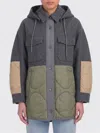 Weekend Max Mara Wool And Technical Fabric Jacket In Multi