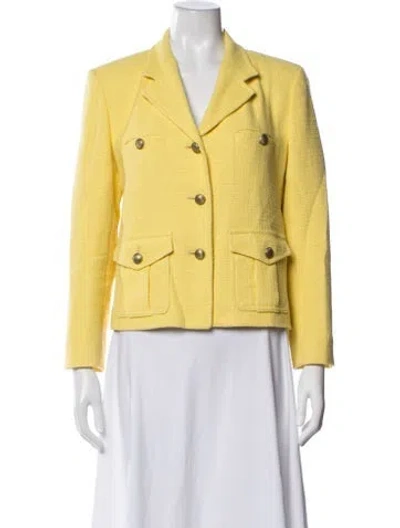 Pre-owned Weekend Max Mara Jacket In Yellow