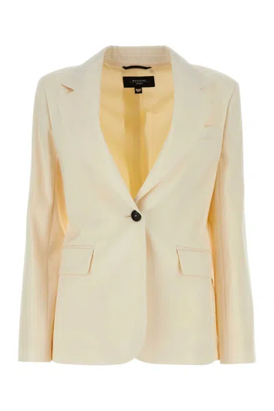 Weekend Max Mara Jackets And Vests In Yellow