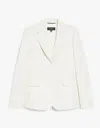 Weekend Max Mara Nervoso Sabbia Double-breasted Blazer In Beige