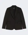 Weekend Max Mara Single-breasted Notched-lapel Blazer In Black