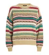 Weekend Max Mara Women's Novara - Cotton Jumper With Jacquard Design Sweater In Brown