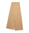 Weekend Max Mara Jacquard Stole Scarf In Beige