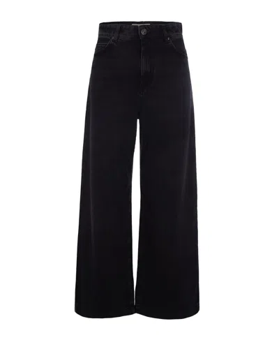 Weekend Max Mara Jeans Cactus Nero In Black