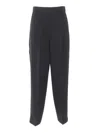 Weekend Max Mara Cecco Long Trouser In Black