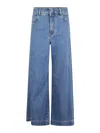 Weekend Max Mara Jeans Boot-cut - Vega In Blue