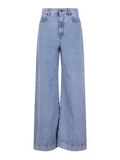 Weekend Max Mara Jeans In Dark Blue