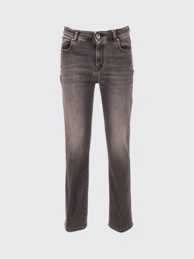 Weekend Max Mara Jeans Woman  In Gray