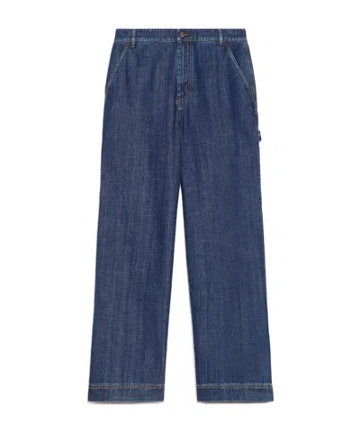 Weekend Max Mara Jeans, Work Jeans In Blue