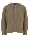 Weekend Max Mara Felpa Jerez In Misto Lana Fango  Donna In Brown