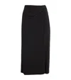 Weekend Max Mara Jersey Midi Skirt In Black