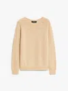 Weekend Max Mara Ghiacci Sweater/tank/top Beige In Beige