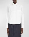 Weekend Max Mara Buttoned Long In White
