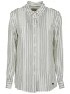 Weekend Max Mara Josef Linen Shirt In Green