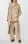 Weekend Max Mara Josef Wide Leg Wool & Cashmere Pants In Neutral