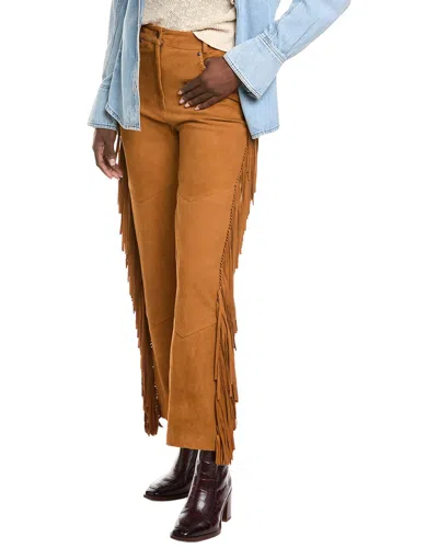 WEEKEND MAX MARA WEEKEND MAX MARA JOYROAD BY LUCY HALE OVADA SUEDE TROUSER