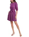Weekend Max Mara Jumbo Mini Dress In Purple