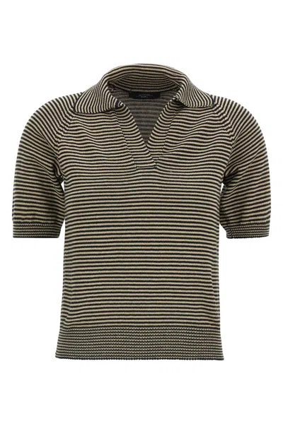 Weekend Max Mara 'junior' Polo Shirt In Multi