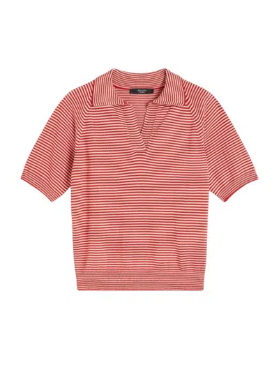 Weekend Max Mara Junior Sweater Red In Multi
