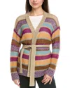 Weekend Max Mara Kabala Linen Cardigan In Beige
