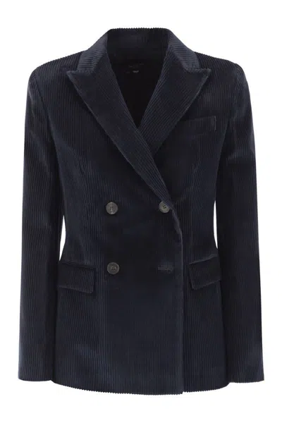 Weekend Max Mara Long-sleeved Suit Jacket In Blue