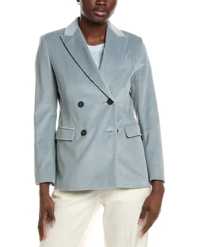 Weekend Max Mara Katanga Corduroy Jacket In Blue