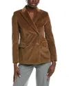 Weekend Max Mara Katanga Corduroy Jacket In Brown