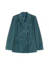Weekend Max Mara Katanga Jacket Denim In Green