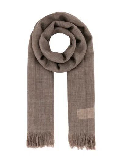 WEEKEND MAX MARA KEN FRINGED-EDGE WOVEN SCARF