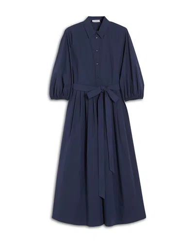 Weekend Max Mara Kentia Shirt Dress In Navy