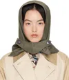 Weekend Max Mara Khaki Spiga Hood In 004 Kaki