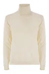 Weekend Max Mara Turtleneck Sweater In White
