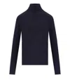 Weekend Max Mara Kiku Blue Turtleneck Jumper In Blue