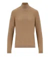 Weekend Max Mara Kiku Camel Turtleneck Sweater