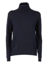 Weekend Max Mara Kiku Roll-neck Sweater In Blue