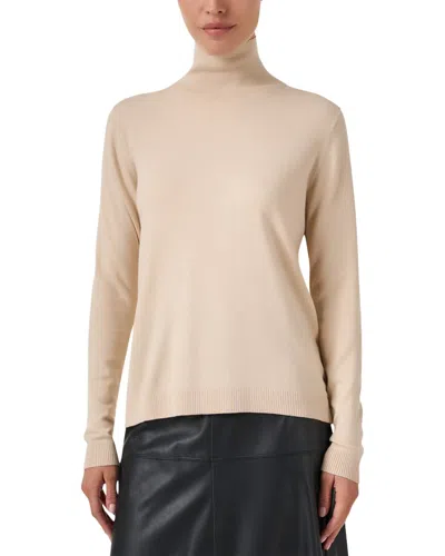 Weekend Max Mara Kiku Silk & Wool-blend Sweater In Brown