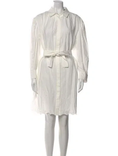 Pre-owned Weekend Max Mara Knee-length Dress In Neutral
