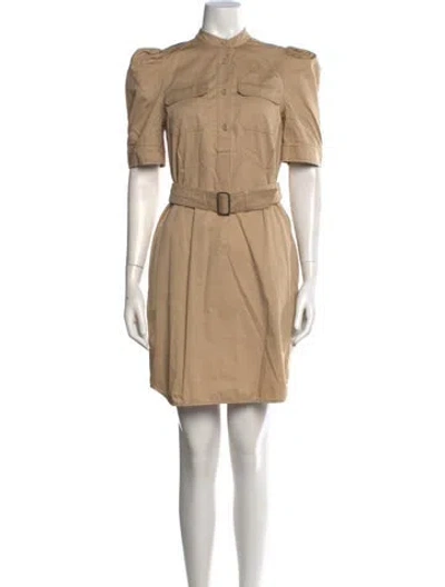 Pre-owned Weekend Max Mara Knee-length Dress In Neutral