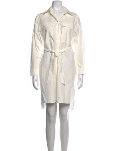 Pre-owned Weekend Max Mara Knee-length Dress In Neutrals