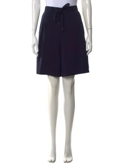 Pre-owned Weekend Max Mara Knee-length Shorts In Black