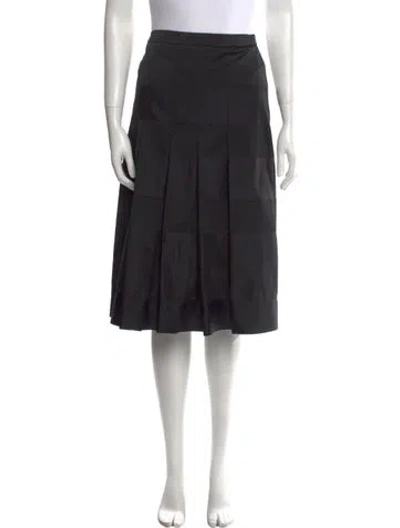 Pre-owned Weekend Max Mara Knee-length Skirt In Black
