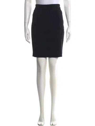 Pre-owned Weekend Max Mara Knee-length Skirt In Black
