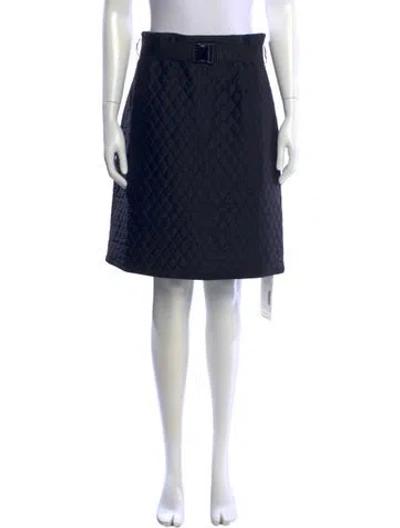 Pre-owned Weekend Max Mara Knee-length Skirt In Blue