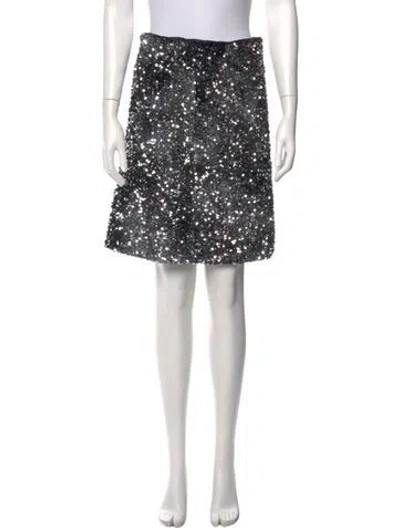 Pre-owned Weekend Max Mara Knee-length Skirt W/ Tags In Black