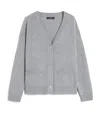 Weekend Max Mara Knit Cardigan In Gray