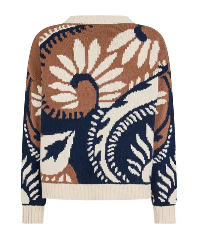 Weekend Max Mara Knit Sweater In White